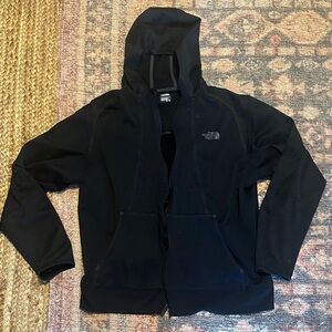 The North Face Full Zip Hooded Fleece Jacket Men’s XL Black